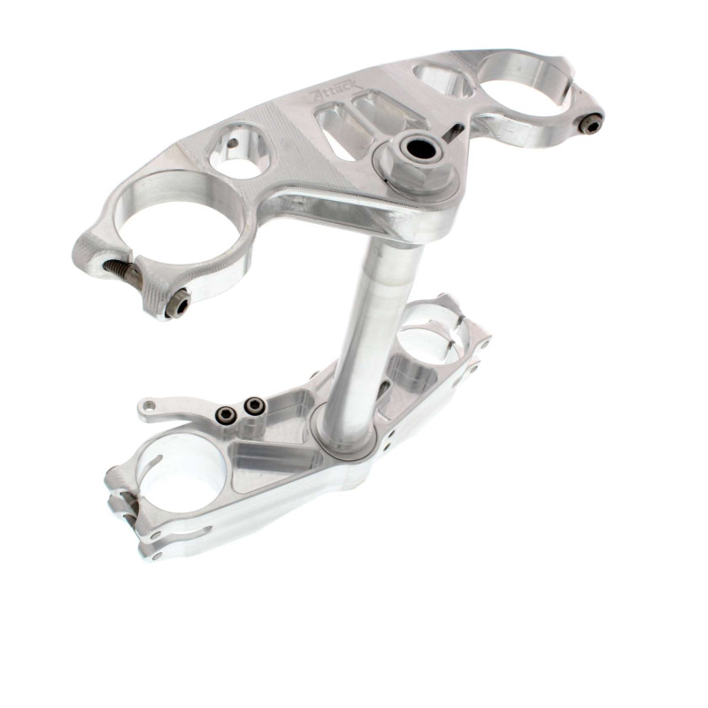 Attack Performance GP Triple Clamps (Silver) Triumph Daytona 675R